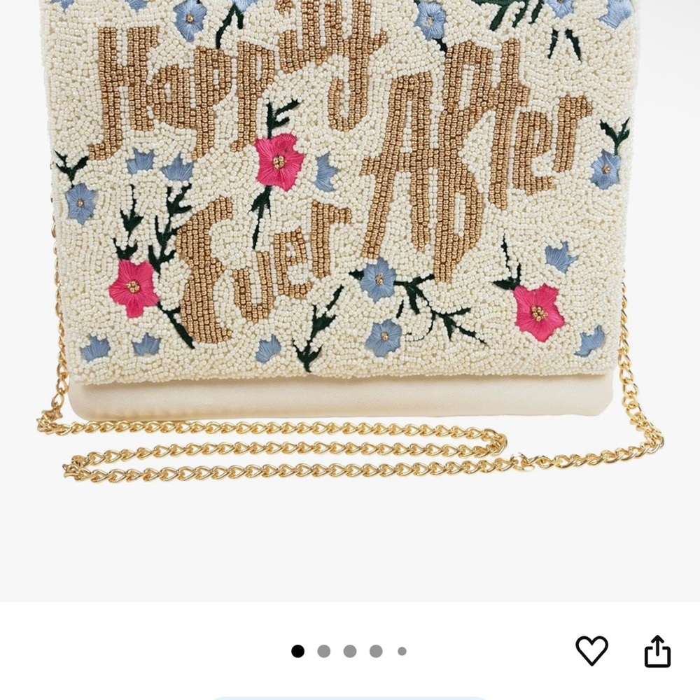 Beaded 'Happily Ever After' Clutch - Picture 4 of 4